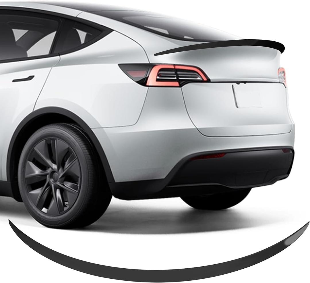 Tesla Model Y Spoiler Wing Performance Rear Trunk Lip Tail Lid for Tesla 2020-2024 ABS Model Y Accessories(Glossy Black)