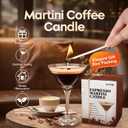 Espresso Martini Candle Gifts for Women Men, Coffee Scented Unique Gift for Espresso Lovers, Soy Wax Candles for Coffee Bar, Home Decor for Mother, Birthday, Christmas