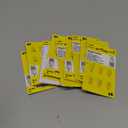 Amazon Basics 60-Pack Hearing Aid Size 10 Zinc-Air Batteries, 1.45 Volt, Yellow Tab, 4-Year Shelf Life, Child-Safe Package