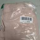 NICETOWN Semi Sheer Linen Pink Curtains for Girls Bedroom, Grommet Top Casual 84" Long Thick Semitransparent Flax Sheer Window Treatment Privacy for Nursery, 1 Panel = 52" W, 2 Panels, Dusty Blush