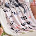 weigelia to My Wife Blanket - Romantic Anniversary, Christmas & Valentines Day Gifts for Wife, Cozy Fleece & Sherpa Throw Blanket for Bed, Couch or Sofa (Rose Pink, 50" x 60")