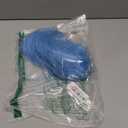 WildCos Short 12 Inches Straight Synthetic Cosplay Wig for Women (light blue)