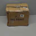 ProSource Wicker Bike Basket Front Cargo for Women and Men, Fits Most Bikes, Beach Cruiser, Stationary Bike, Ebike, Road Bike, Light Brown (Beige)
