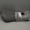 Lumbar Support Pillow for Office Chair, Memory Foam Lumbar Pillow for Lower Back Pain Relief (Grey)