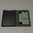 CoBak Case with Stand for Kindle Paperwhite 12th Gen 2024 Released (7") & Kindle Colorsoft Signature Edition - Durable PU Leather Cover with Auto Sleep Wake, Card Slot, Hand Strap Feature, Sage Green