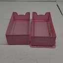Simple Houseware 2 Tier Sliding Cabinet Basket Organizer Drawer, Pink