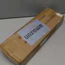 Dark Bronze Wrap Around Curtain Rod, 1 Inch Diameter - Adjustable Blackout Curtain Rod with Zinc Alloy Finials and Aluminum Center Brackets for Windows 28 to 86 Inch