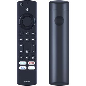 CT-95018 Replacement Voice Remote Control Compatible for Toshiba  Insignia 4K LED UHD Smart TV 40C350KU 43C350KU 50C350KU 55C350KU 65C350KU 75C350KU NS-24F202NA22 NS-42F201NA22 NS-55F301NA22