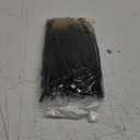 Hotop 100 Pcs Dipped Gold or Silver Goose Feathers Bulk 6-8 Inch Natural Feather for Mardi Gras Dream Catcher, Easter Decor, Christmas, Clothing, and Baby Shower Decorations(Black and Gold)