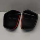 Mirror Cover for Audi Q3 2019-2023, Outer Rear View Mirror Cover Cap Front Driver Passeger Left Right Side Rearview,Carbon Fiber (normal)