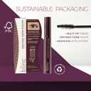 Blinc Amplified Tubing Mascara Soft-Glam Volume & Definition, Longwear, Smudge & Flake Proof, Natural Bamboo Blend, Sensitive Eyes Safe, Washable