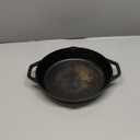 Lodge 12 Inch Pre-Seasoned Cast Iron Skillet - Dual Assist Handles - Use in the Oven, on the Stove, on the Grill, or Over a Campfire - Black