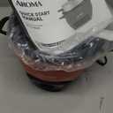 AROMA 3-Cup (UnCooked) / 1.5Qt / 6-Cup Cooked Rice & Grain Cooker (ARC-743-1NGOR)