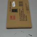 HBCY Creations Rustic Torched Wood Tabletop Chalkboard with Legs/Vintage Wedding Table Sign/Small Kitchen Countertop Memo Board/Antique Wooden Frame (9.5 x 14 Inches) (Torched Brown)