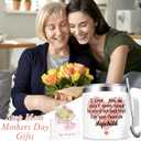 Gtmileo Stepmom Gifts, I'm Your Favorite Stepchild 14oz Insulated Coffee Mug, Christmas Birthday Mothers Day Gifts for Stepmom from Stepchild Daughter, White