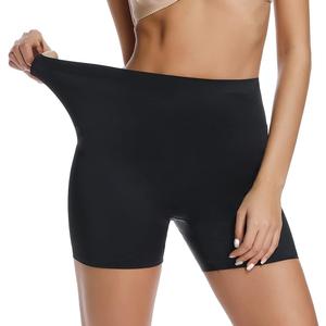 JOYSHAPER Boyshorts Panties for Women Anti Chafing Underwear Slip Shorts for Women Under Dress (Large, Blackregular Waistband-1)