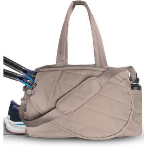 Tennis Gym Bag, Racket Bag, Sports Duffle Bags with Shoe Compartment and Wet Pocket,Suitable for Pickleball,Badminton,Yoga,Workout,Men,Women