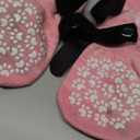 EXPAWLORER Anti Slip Dog Socks to Prevent Licking Paws, Dog Shoes for Hot Pavement, Dog Booties for Small Medium Large Senior Dogs, Traction Control Boots & Paw Protectors for Hardwood Floors (Pink)