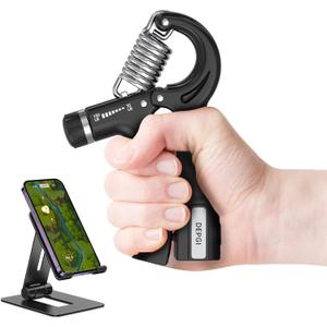 DEPGI Smart Grip Strength Trainer with App, Digital Hand Gripper with 10-130LB Resistance for Muscle Building & Injury Recovery, 2 Pack