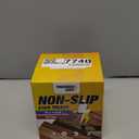 THUNDER GRIP 24"x4" Clear Non-Slip Stair Treads for Wooden Steps (18-Pack) - Self Adhesive Strips - Transparent Indoor