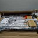 Heavy Duty Clothes Rack Load 450 LBS, Metal Garment Rack, Standing Rolling Clothing Rack for Hanging Clothes with Sturdy Wheels & Shelves, Portable Closet Wardrobe Rack,Sliver