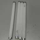 13'' BL T8 F10W Replacement Bulbs for Liba, Aspectek Black Blue Lighting Tube,10Watt Linear F10T8/BL Fluorescent Lamps for 20W Electric Machine Light,4pack