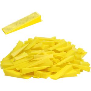 DGSL Tile Leveling System Tile Wedges, 400PCS Reusable Tile Leveling Wedges for 1/8", 1/16", 1/32" Tile Spacers, Tile Leveling Clips and Tile Leveler Installation