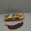 Mattel Disney Moana 2 Toys, Moanas Adventure Canoe Playset with Floating Canoe, Small Doll, 1 Character Friend, 6 Play Areas & 10 Accessories