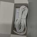 10 ft Power Cord for 4moms mamaRoo 4, 12V 3A Charger for RockaRoo Baby Swing, AC Adapter, White