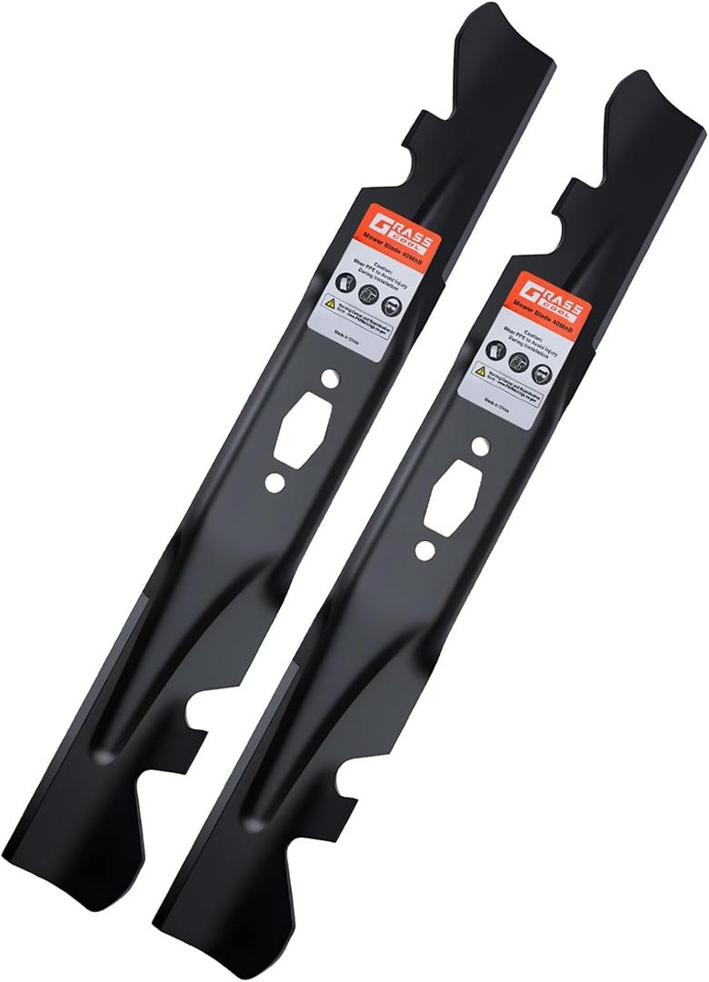 Grasscool 42 inch Mower Blades Replace Cub Cadet 742P05177 for Ultima ZT1 ZT2 Enduro XT1 XT2 LT42 LX42 42''Zero Turn Riding with S Shaped Hole 742-05177 742P05177A-X