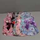 Frienda 6 pcs Dog Dresses Girls Dog Clothes Floral Cute Princess Bowknot Puppy Dresses Pet Cat Clothes Skirts Rosette Summer Outfits Apparel for Chihuahua Yorkies Female Small Cat Pets Kitten(M)