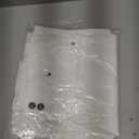 Sidefeel Women's Wide Leg Jeans Stretchy Straight Leg Jeans High Waisted Trendy Seamed Front Loose Denim Pants Cream White Size 6