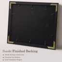 Ornate Classic Gold 10x12 Picture Frame with Raised Leaf Border, 10 x 12 in