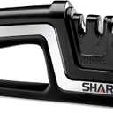 SHARPAL 104N 5-in-1 Professional Knife & Scissors Sharpener, Sharpening Tool for Straight & Serrated Blades, Repairs & Hones Euro/American & Asian Knives, Fast Scissor Sharpening