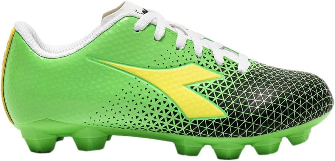 Diadora Kids Boys Cattura Multi Ground Lightweighttt Polyurethane Gound Soccer Cleats - Orange, Yellow