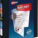 Heavy-Duty View Binders with One Touch Slant Rings