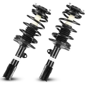 Front Complete Strut Shock Absorber Coil Spring Assembly Fit for Toyota Prius 2004 2005 2006 2007 2008 2009, Replace 172358 172357 (Set of 2)