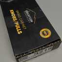 QOGRISUN 5-Pack Solid Brass Cabinet Pulls, Gold Euro Stvle T-Bar Handles, 6-1/4 Inch Hole Center for Kitchen Drawers, Cupboard, Dresser, Bathroom Vanity, Brushed Brass Finish