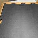 Yoga Mat Board for Carpet or Outdoors | Black | Portable Floor to Enhance Yoga, Pilates or Ballet Barre Exercise | Sturdy & Thick | by LifeBoard