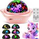 Unicorn Toys【6 Slides+96 Projections】,Unicorn Night Light Projector & Mermaid Toys & Princess Toy, Girl Birthday Gift,Juguetes para Niñas, Princess Toys for Girls 4-6, 2 Year Old Girl Birthday Gift