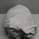 Amazon Basics Lightweight Super Soft Comfortable Easy Care Microfiber 4 Piece Bed Sheet Set with 14-Inch Deep Pockets, Queen, Light Gray, Solid