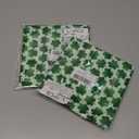 St. Patrick's Day Dog Bandana Large 1PCS, Green Scarf for Boy and Girl, Durable Triangle Reversible Bibs Handkerchief for Puppy Pet