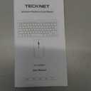 TECKNET Wireless Keyboard and Mouse Combo, Mini Cordless Computer Keyboard and Mouse Set 2.4GHz, Silent Adjustable 1600 DPI, Quiet Click, Lag-Free for Computer, Laptop, PC, Windows, Mac, Chrome OS(GS)