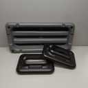 Freestyle STEP Exercise Step Platform, Circuit Size Stepper for Exercise at Home (Silver/Black)