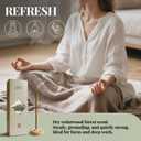 Cedarwood Incense Sticks  All Natural Home Fragrance for Meditation & Relaxation, No Bamboo Core, 50 Count  Innergy