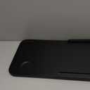 Nnewvante Treadmill Desk Attachment,Bamboo Laptop Holder Stand for Treadmill Workstation Handrail up to 35.5" (Black)