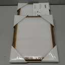 upsimples 8x10 Picture Frame with Real Glass, Ornate Vintage 8 x 10 Photo Frames for Wall Decor or Tabletop Display, Gold, 2 Pack