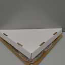 Brushed Nickel 10 Corner Shower Shelf Bathroom Shower Shelves, 2 Pack Triangular 304 Stainless Steel Shower Corner Shelf for Tiled Walls, No Drilling