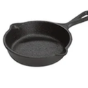 12 Inch Seasoned Cast Iron Skillet