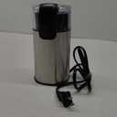 Amazon Basics Electric Coffee Grinder, Coffee Bean and Spice Grinder, With Heavy-Duty Stainless Steel Grind Blades